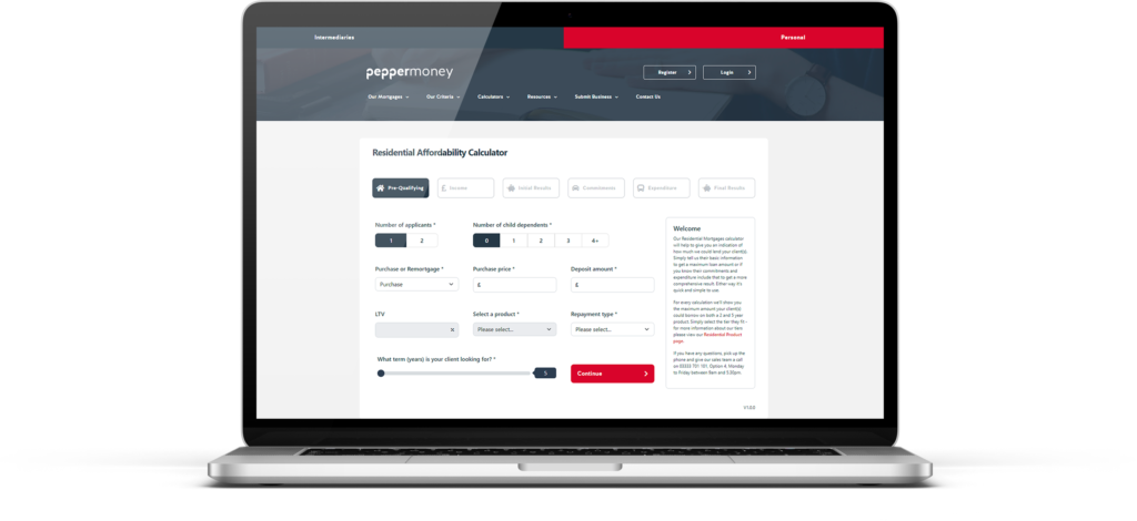 intermediary pepper money uk